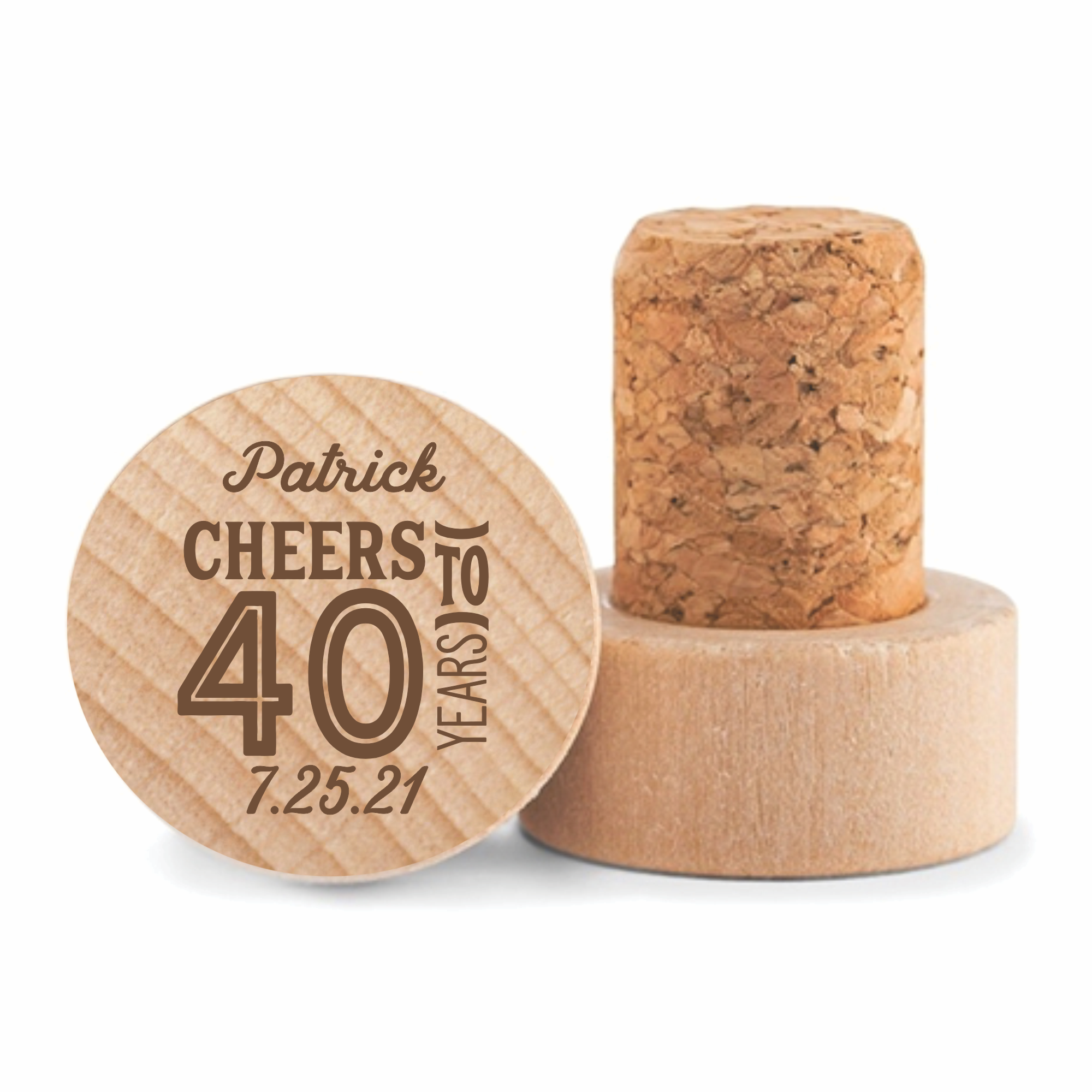 Birthday Favor | Personalized Wine Stopper